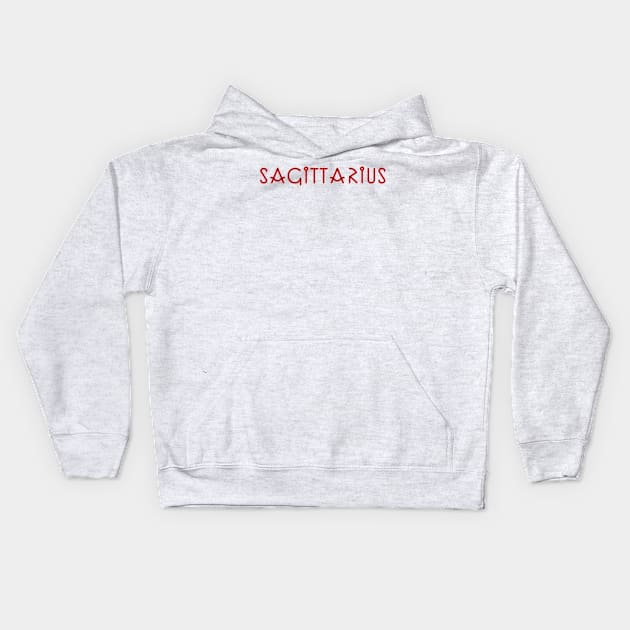 Sagittarius Kids Hoodie by Zodiac Syndicate